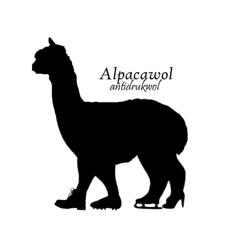 Alpacawol wordt als antidrukmiddel op de voet aangebracht